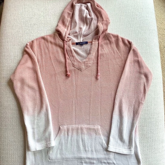 Ocean Drive Tops - Ocean Drive Ombré Hooded Pullover